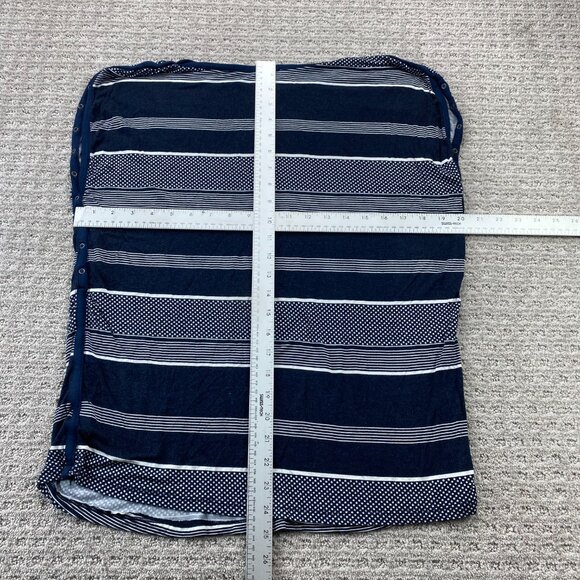 Thyme Maternity Nursing Sleeveless Shirt Sides Button Up Women Large L Stretchy - Picture 6 of 8